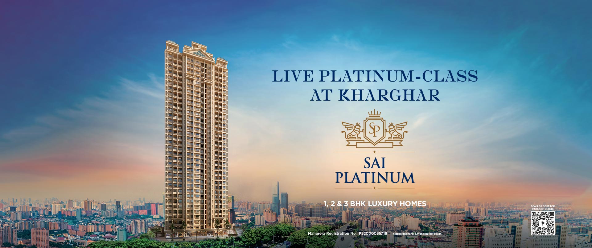 Sai PlatinumWelcome Mumbai Homepage Desktop Banner