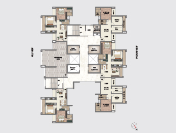 TYPICAL FLOOR PLAN (PHASE 2) - BELLAGIO