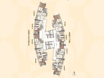 Typical Floor Plan Tower 4- leopatra_Odd Floor
