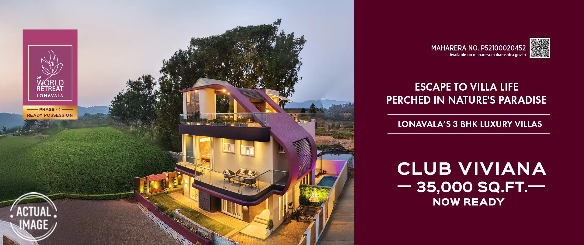 Sai World Retreat Homepage Desktop Banner