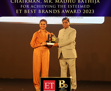 CONGRATULATIONS TO OUR CHAIRMAN, MR. MADHU BATHIJA, FOR STEERING PARADISE GROUP TO VICTORY WITH THE PRESTIGIOUS ET BEST BRANDS AWARD 2023