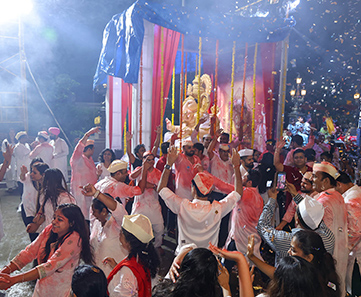 Ganpati Agman At SWE