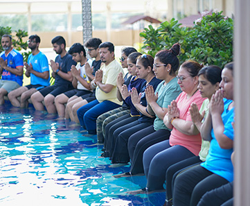 SWL Aqua Yoga Session