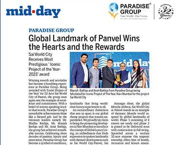 Global Landmark of panvel wins the hearts and the rewards
