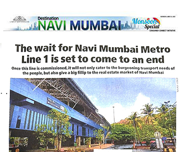 The wait for Navi Mumbai Metro Line 1is set to come to an end