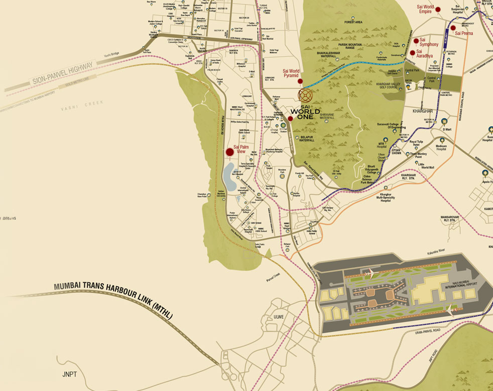 Sai World One Location