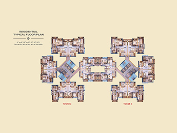 Residential Typical Floor Plan