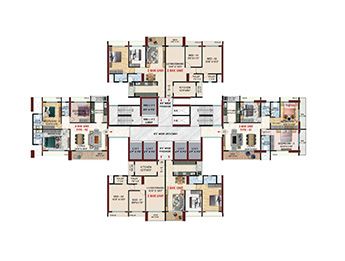 Residential Typical Floor Plan