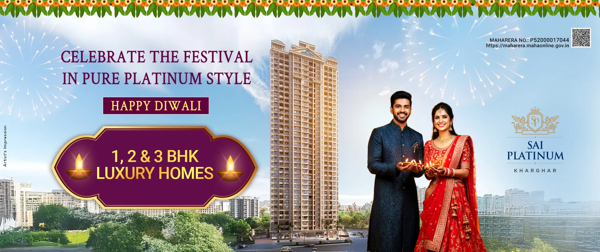 Sai PlatinumWelcome Mumbai Homepage Desktop Banner