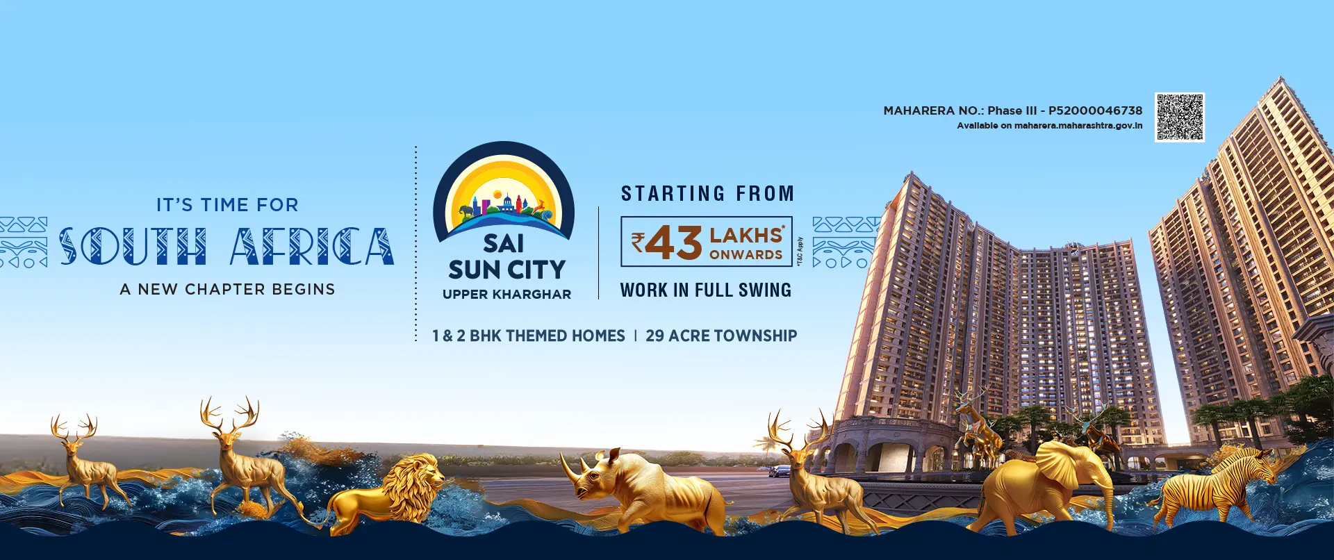 Sai sun City Welcome Mumbai Homepage Desktop Banner