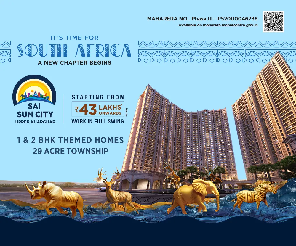 Sai sun City Welcome Mumbai Homepage Mobile Banner