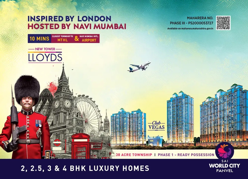 Sai World City Welcome Mumbai Homepage Mobile Banner