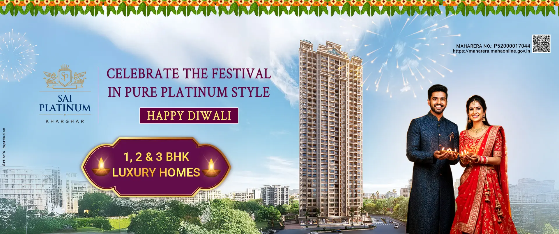 Sai Platinum Welcome Mumbai Homepage Desktop Banner