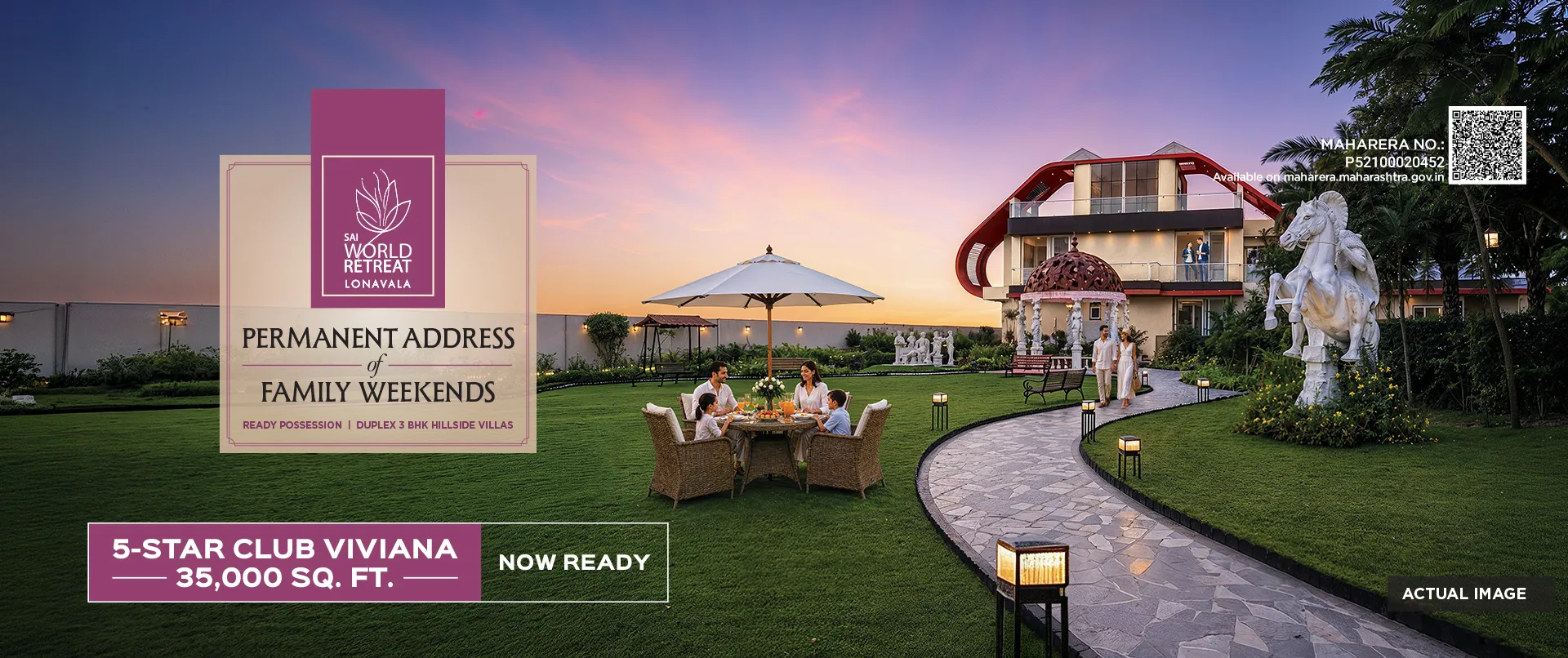Sai World Retreat Homepage Desktop Banner
