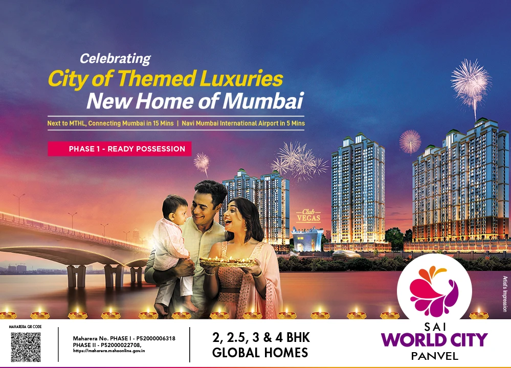 Sai World City Welcome Mumbai Homepage Mobile Banner